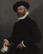 Giovanni Battista Moroni Portrait of a Man holding a Letter Sweden oil painting artist